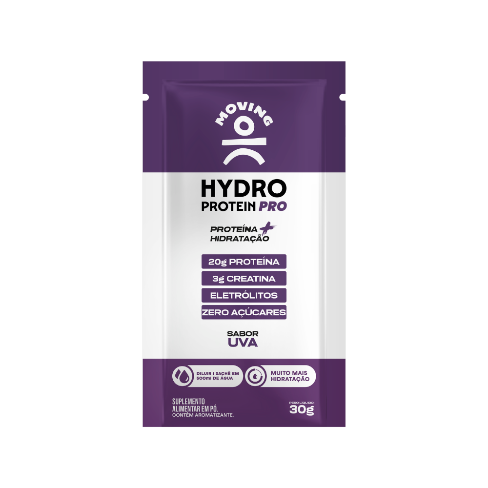 HYDRO PROTEIN DISPLAY C/ 12 SACHES 30G - MOVING