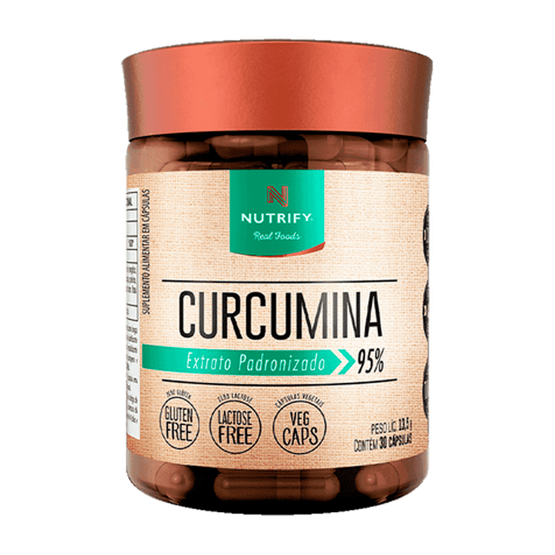 Curcumina - 30 cápsulas - NUTRIFY