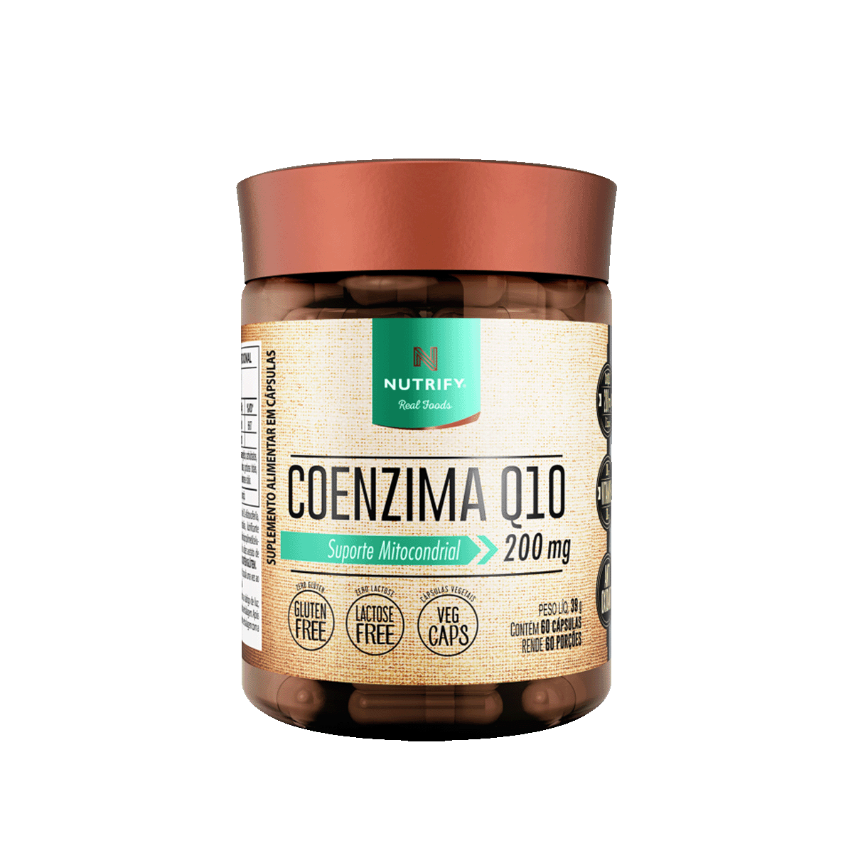Antioxidante - Coenzima Q10 - Nutrify