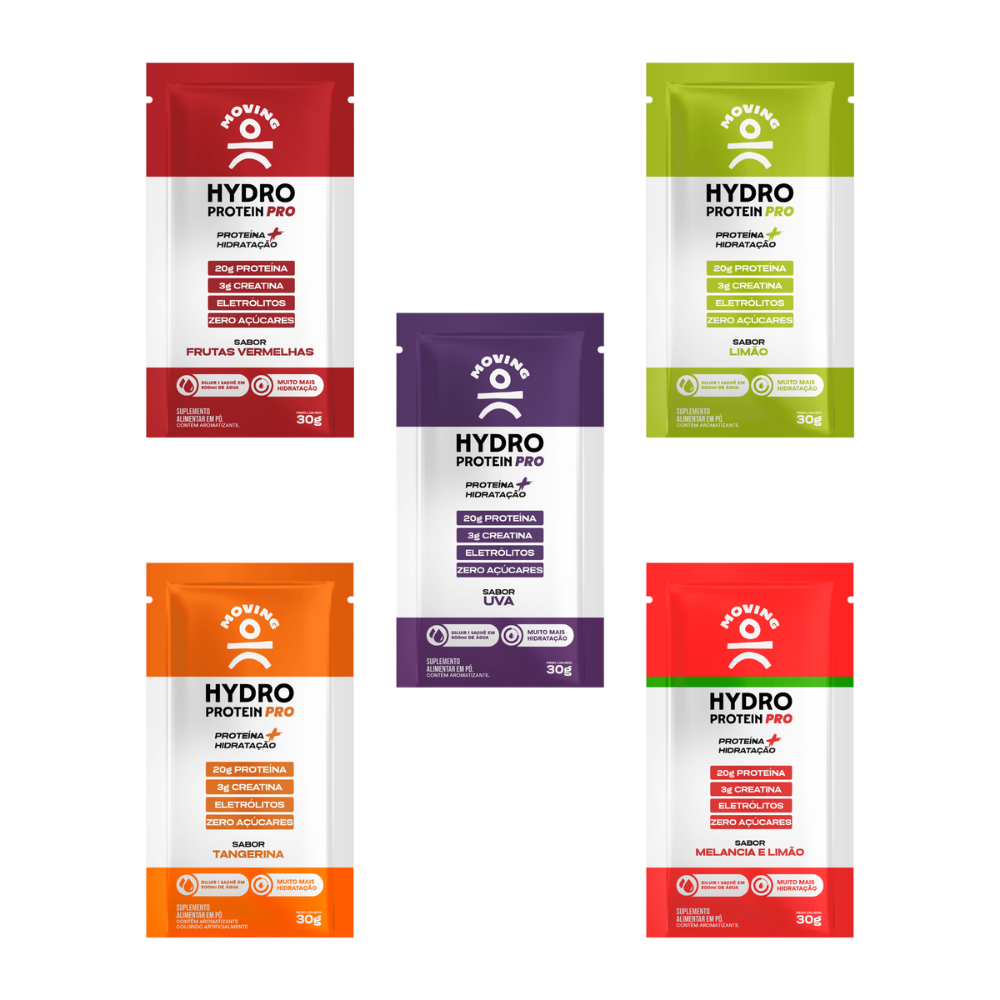 HYDRO PROTEIN DISPLAY C/ 12 SACHES 30G - MOVING