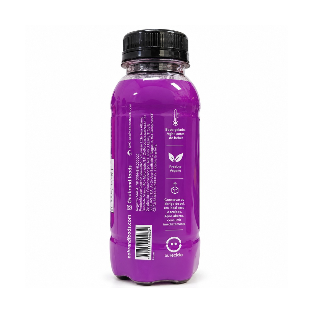 Kit 6X NoBrand 100% Polpa de Fruta 230ml - HOTBODY