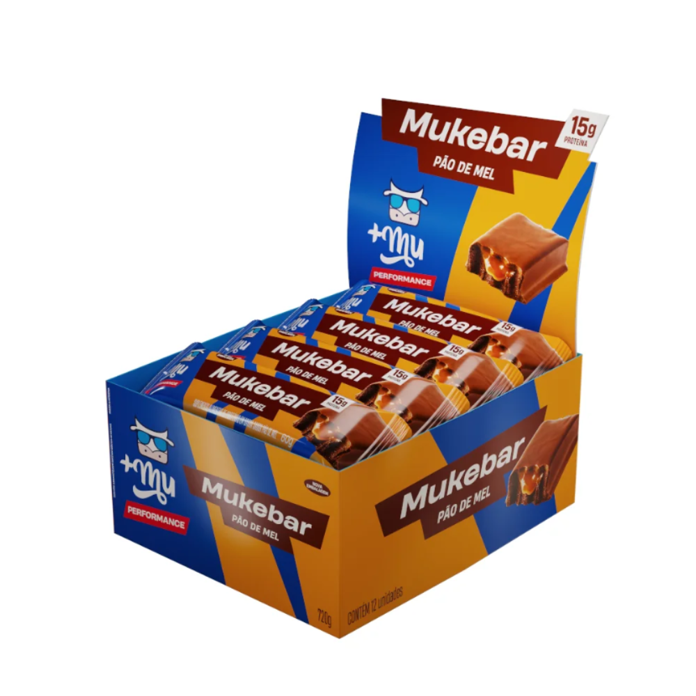 Barra de Proteína - Mukebar Performance - +Mu