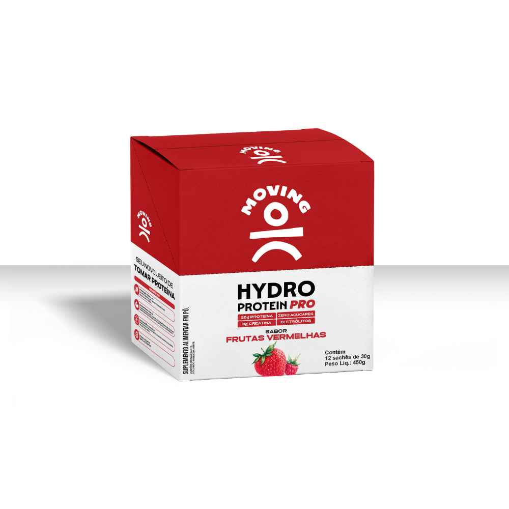 HYDRO PROTEIN DISPLAY C/ 12 SACHES 30G - MOVING