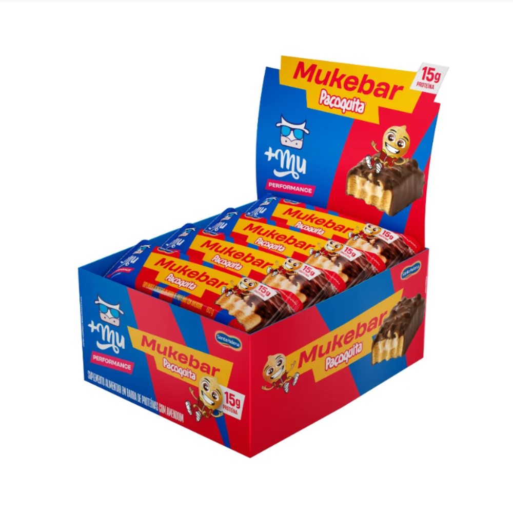 Barra de Proteína - Mukebar Performance - +Mu