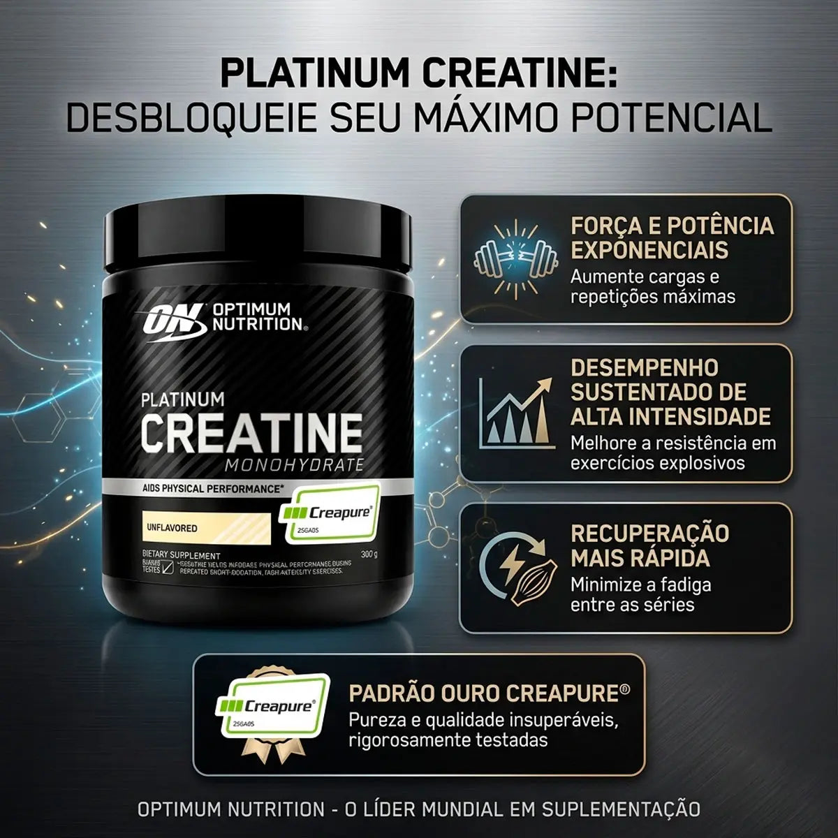 CREATINA CREAPURE 300G OPTIMUM
