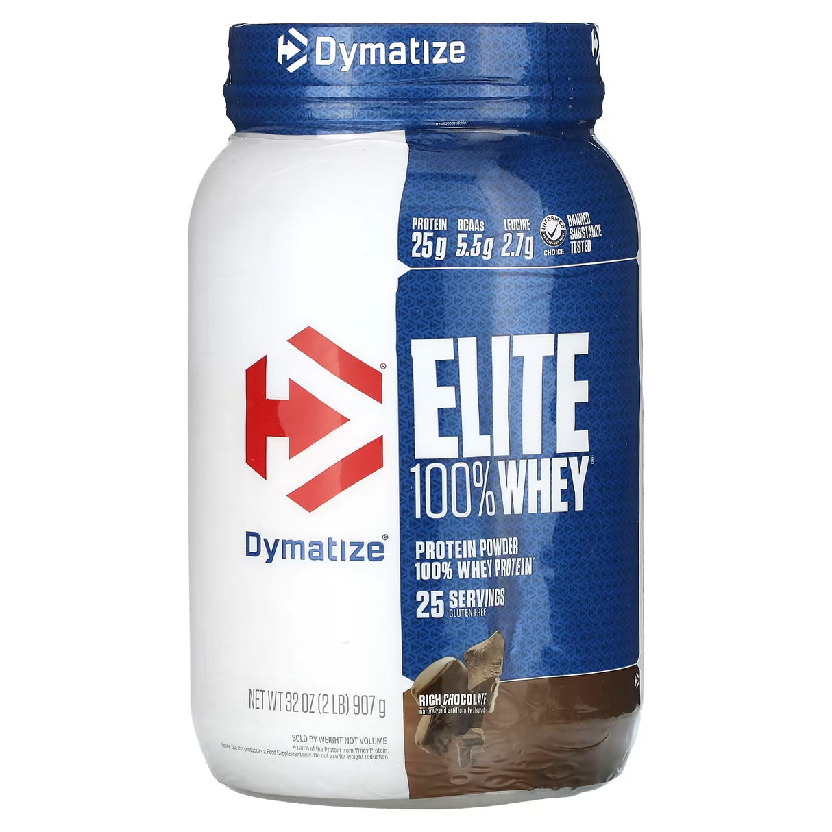 Elite 100% Whey Protein - Dymatize - HOTBODY