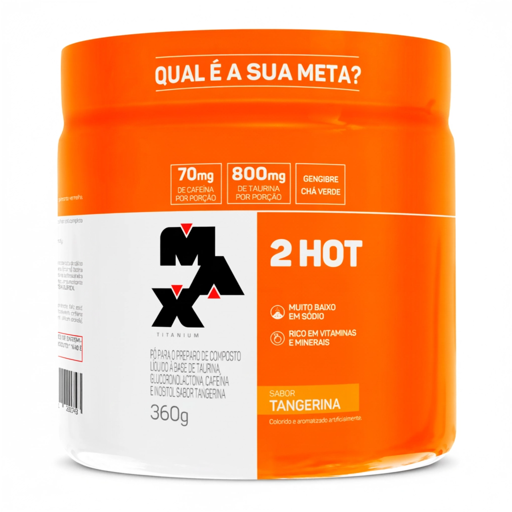 Termogênico - 2Hot - Max Titanium - HOTBODY