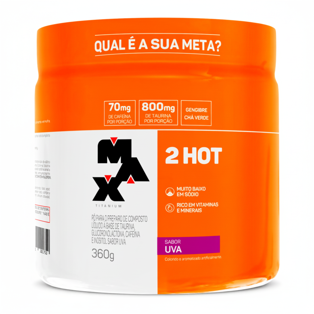Termogênico - 2Hot - Max Titanium - HOTBODY