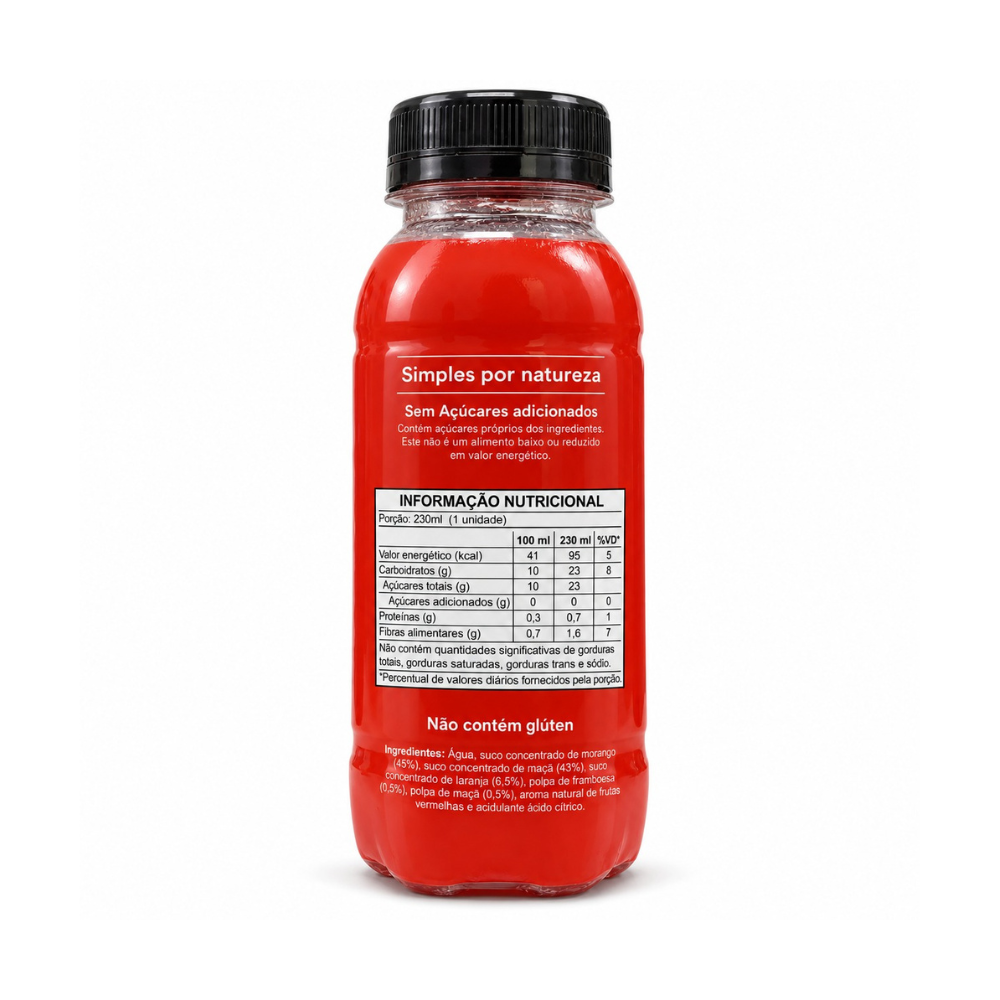 Kit 6X NoBrand 100% Polpa de Fruta 230ml - HOTBODY