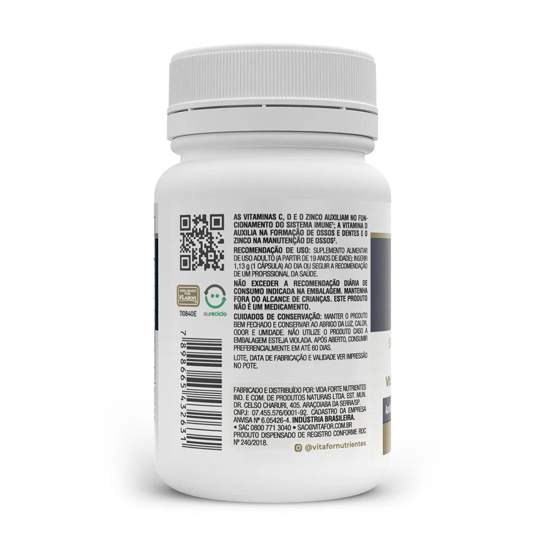 Vita D3 + C + Zinco - Vitafor