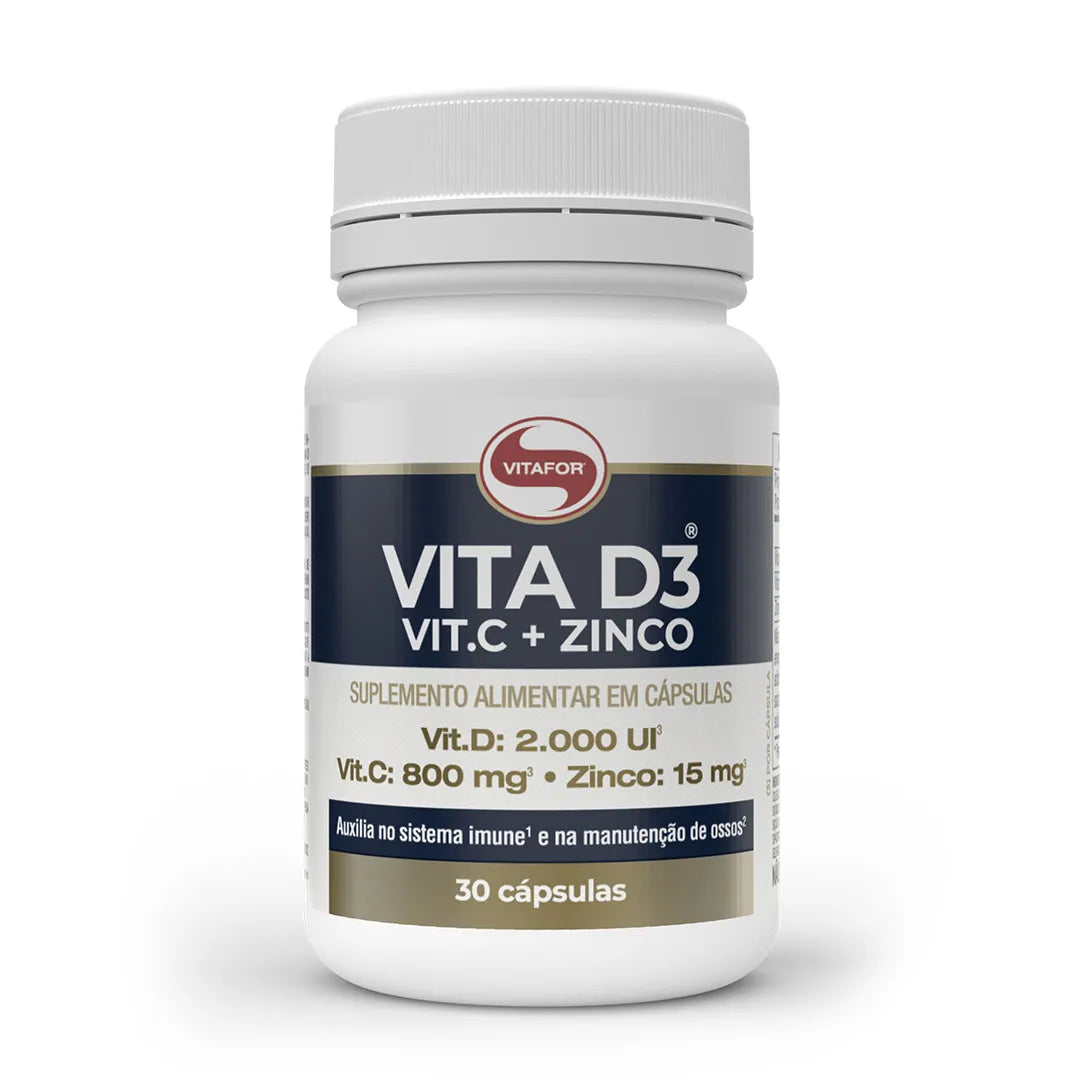 Vita D3 + C + Zinco - Vitafor