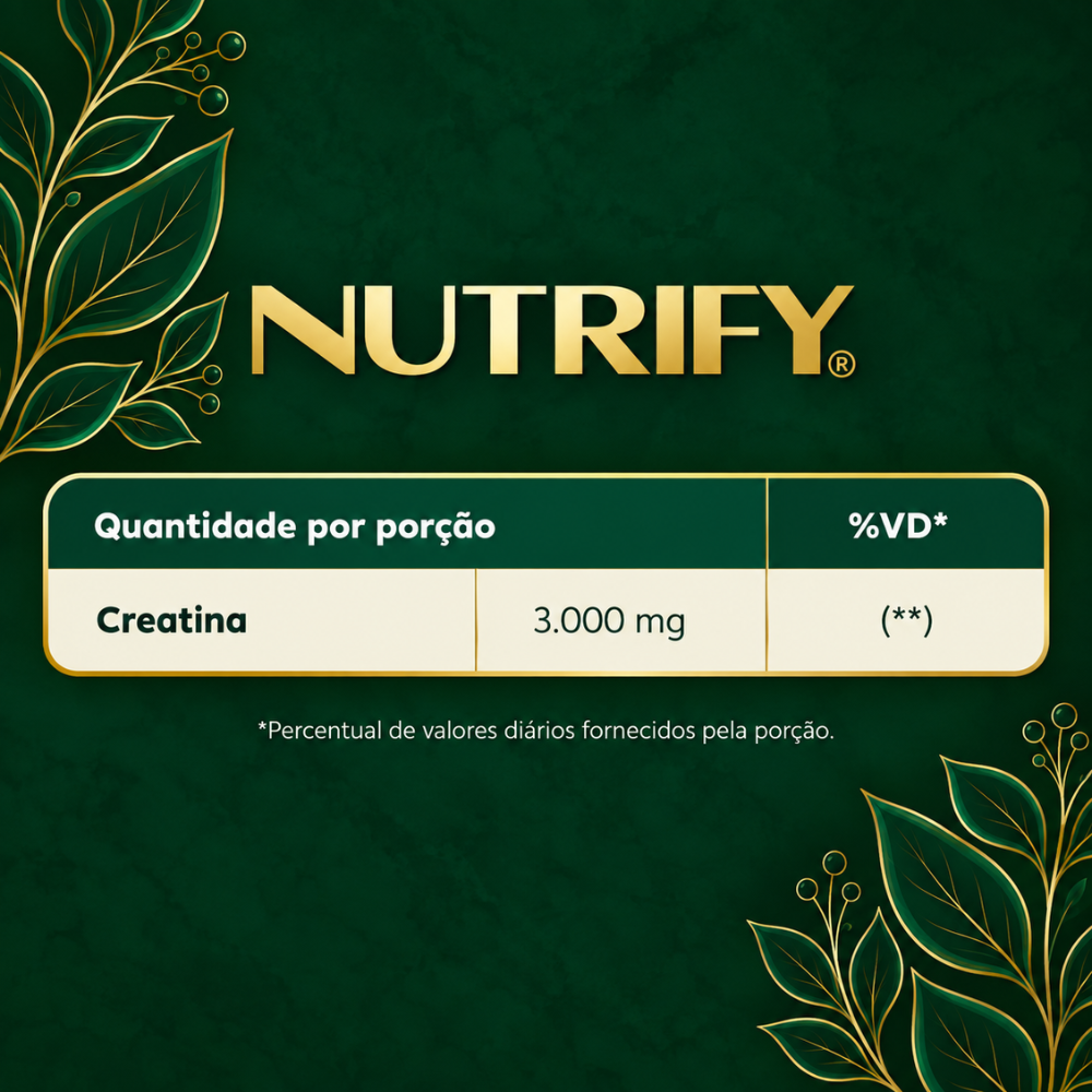 Creatina - 100% Creatine - Nutrify - HOTBODY