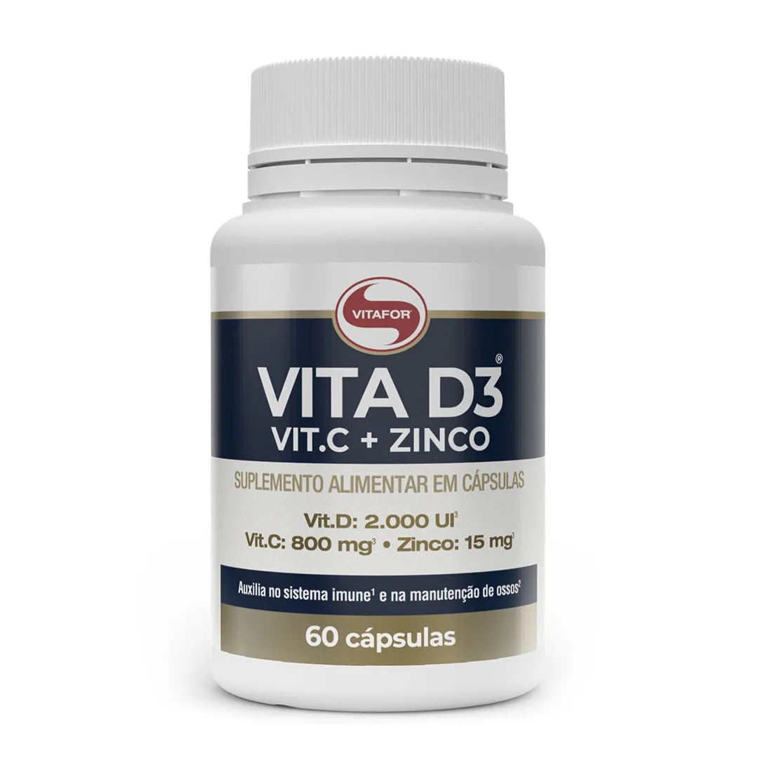 Vita D3 + C + Zinco - Vitafor