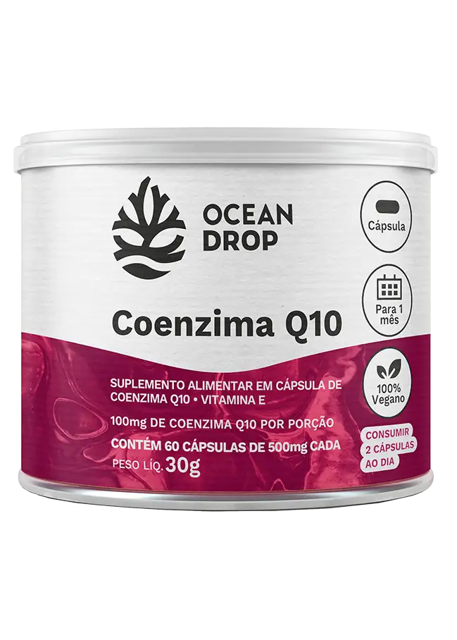 Coenzima Q10 Vegana - Ocean Drop - HOTBODY