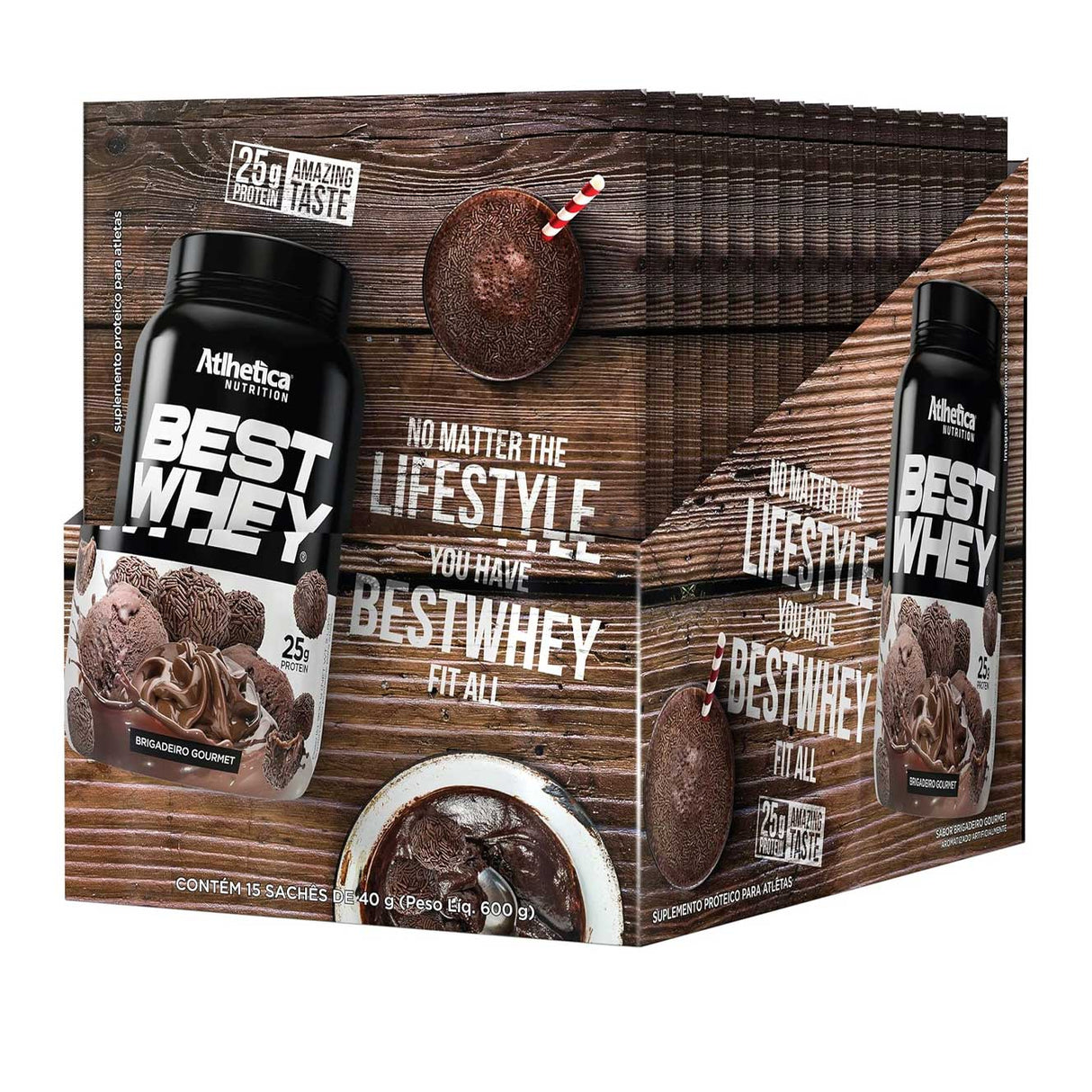 Whey Protein - Best Whey Protein em Sachê - ATLHETICA NUTRITION