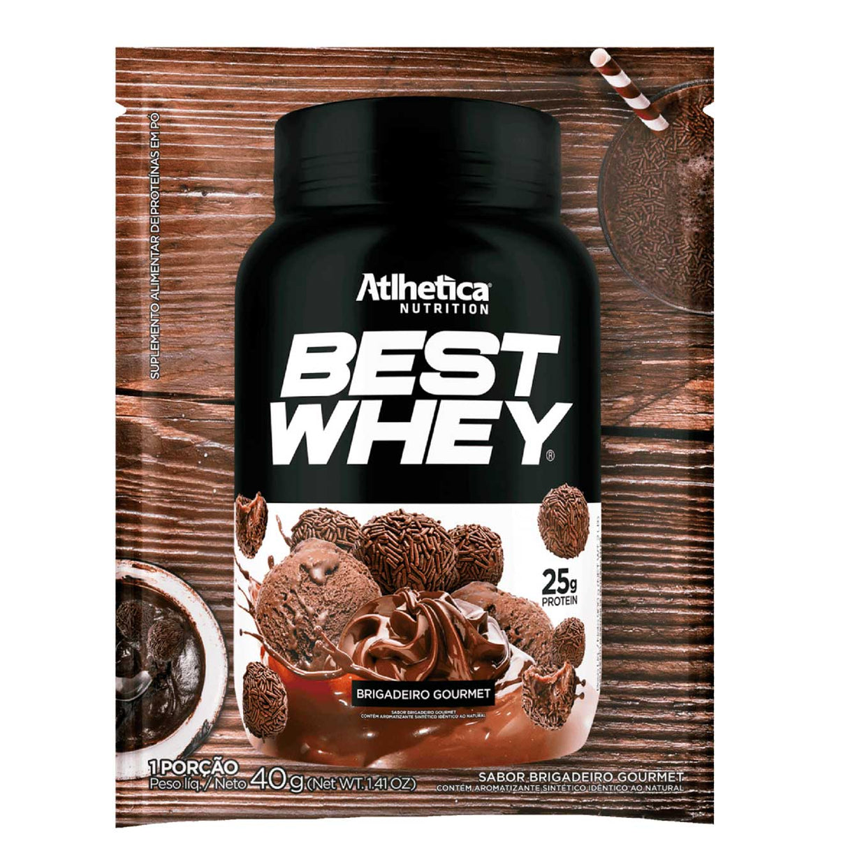 Whey Protein - Best Whey Protein em Sachê - ATLHETICA NUTRITION