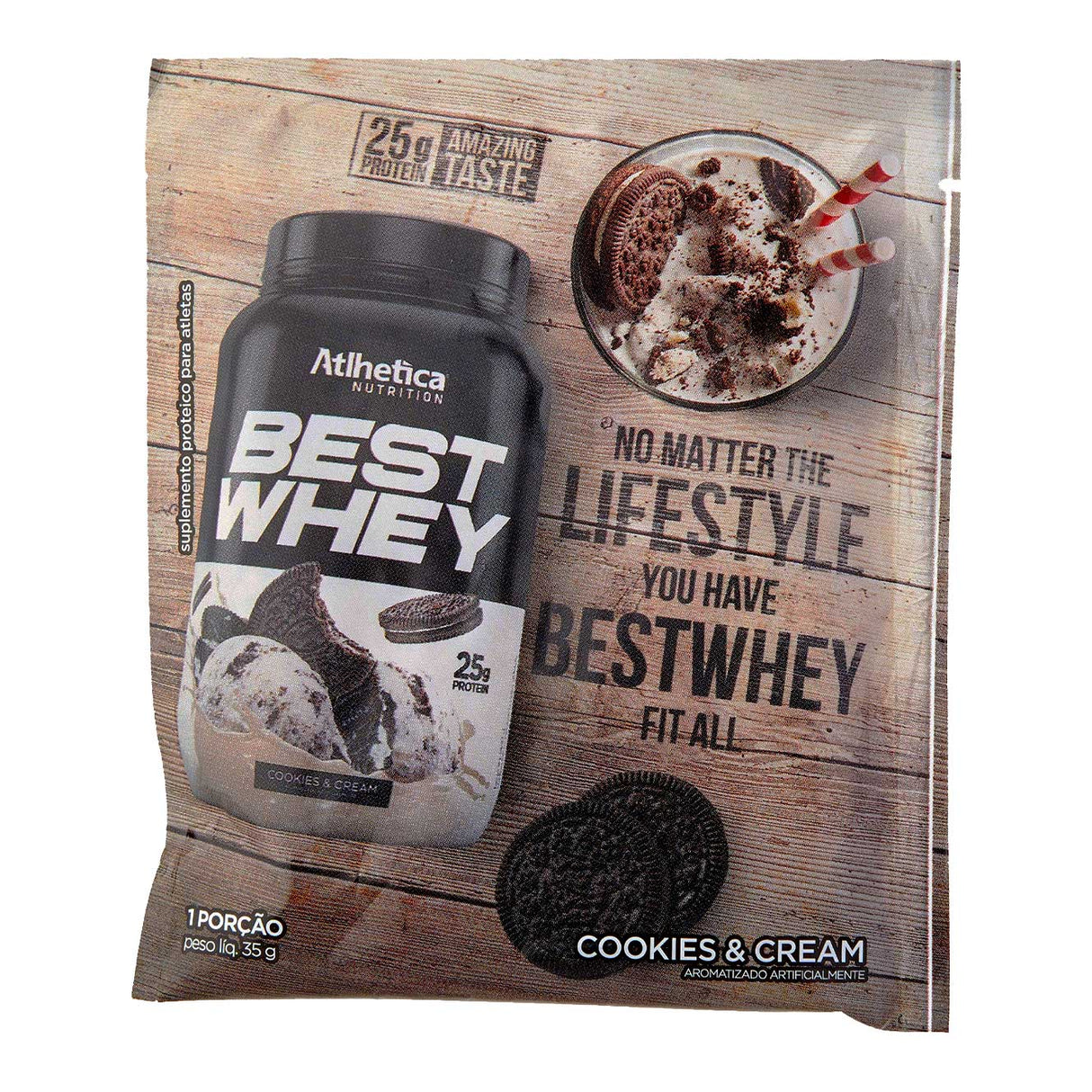 Whey Protein - Best Whey Protein em Sachê - ATLHETICA NUTRITION