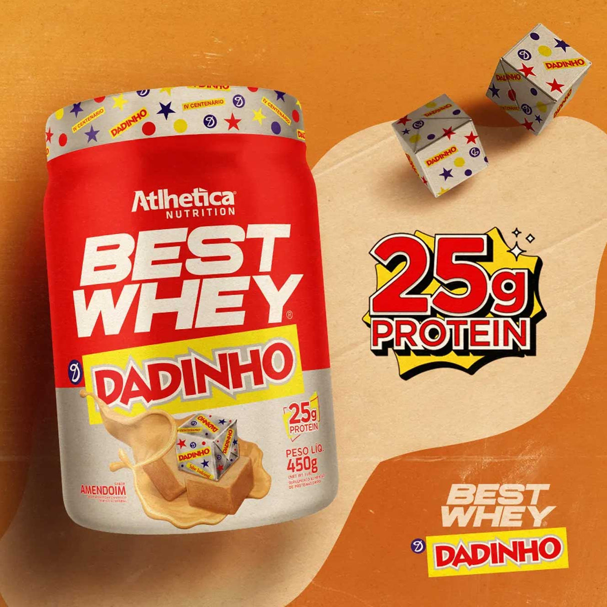 Whey Protein - Best Whey Protein Dadinho - ATLHETICA NUTRITION