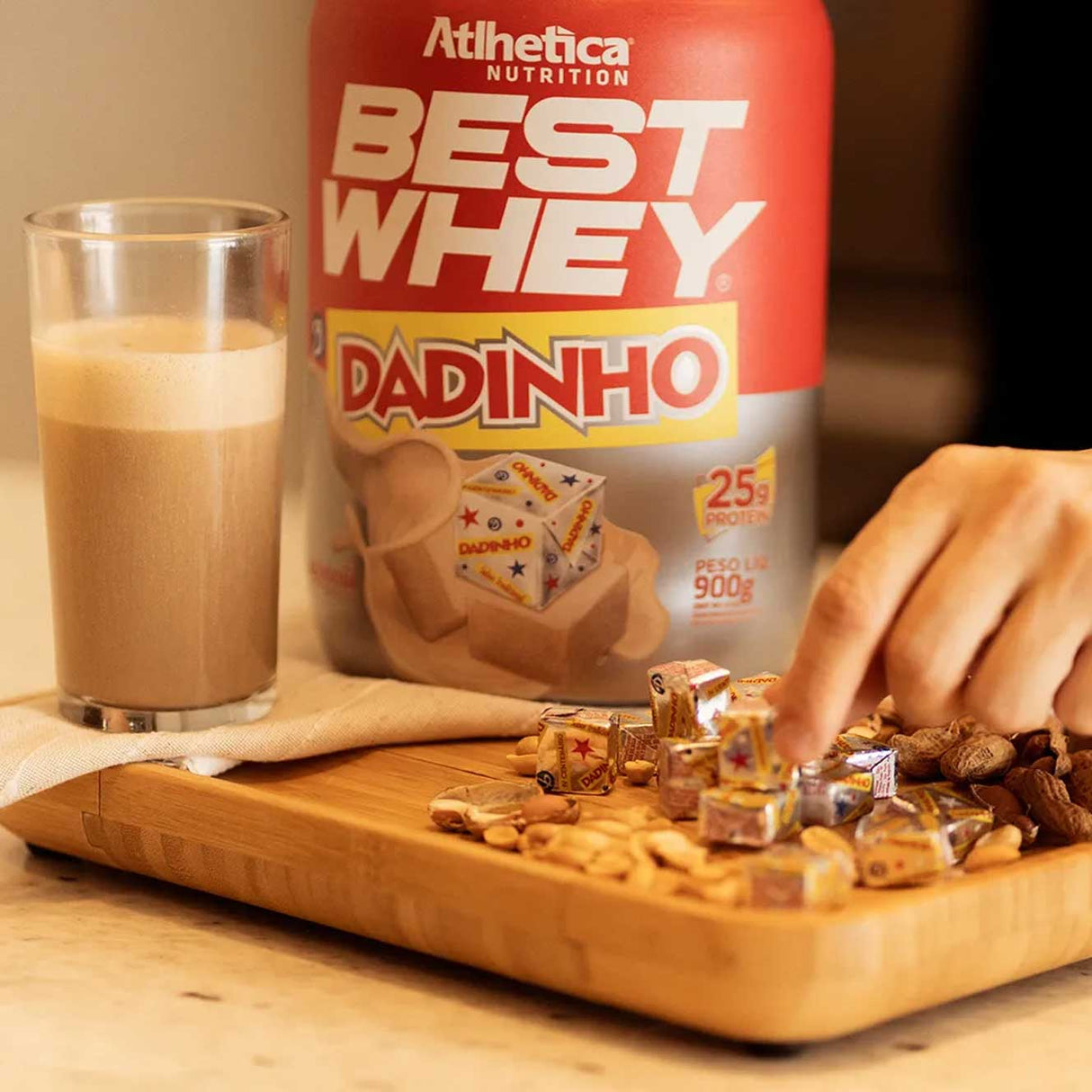 Whey Protein - Best Whey Protein Dadinho - ATLHETICA NUTRITION