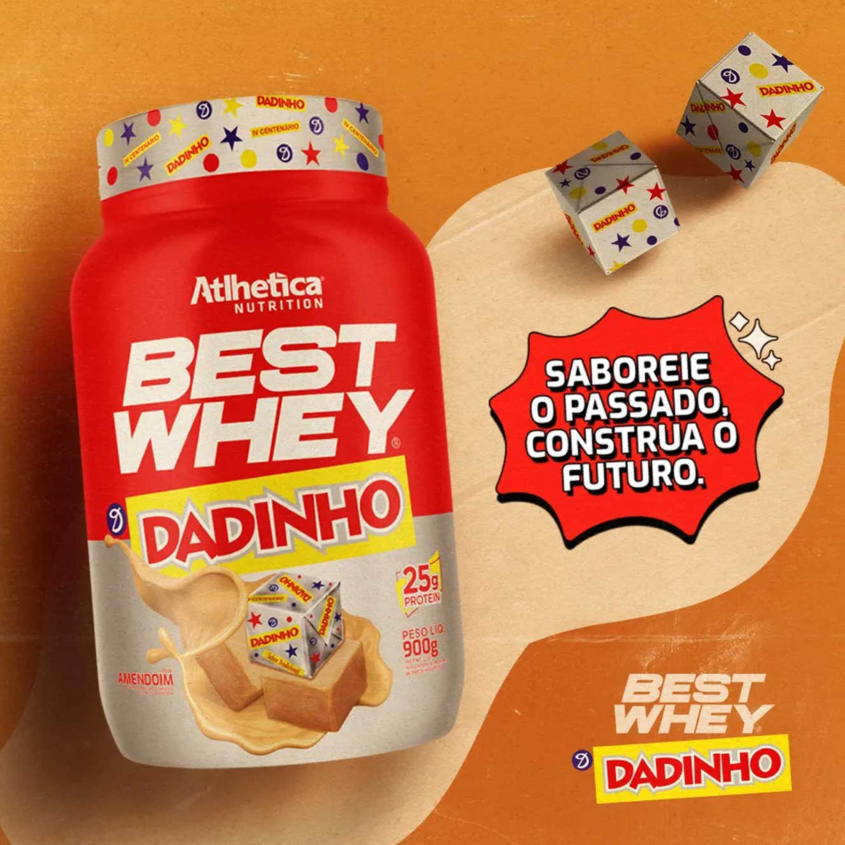 Whey Protein - Best Whey Protein Dadinho - ATLHETICA NUTRITION