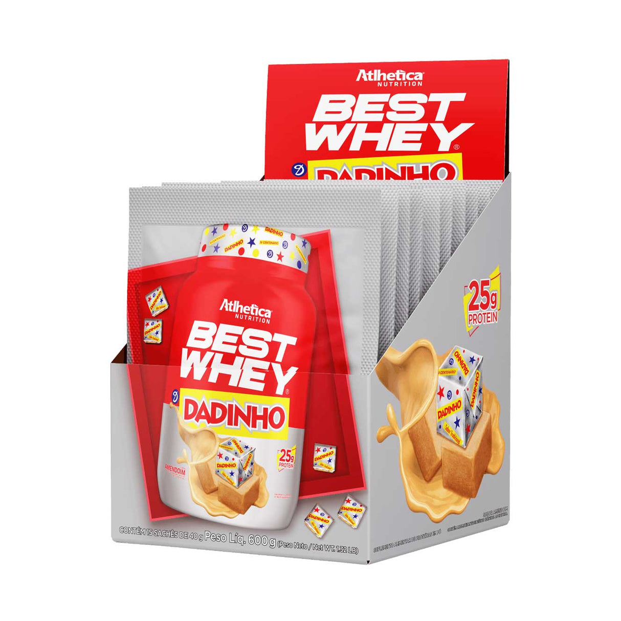 Whey Protein - Best Whey Protein - Sachê de 40g - ATLHETICA NUTRITION