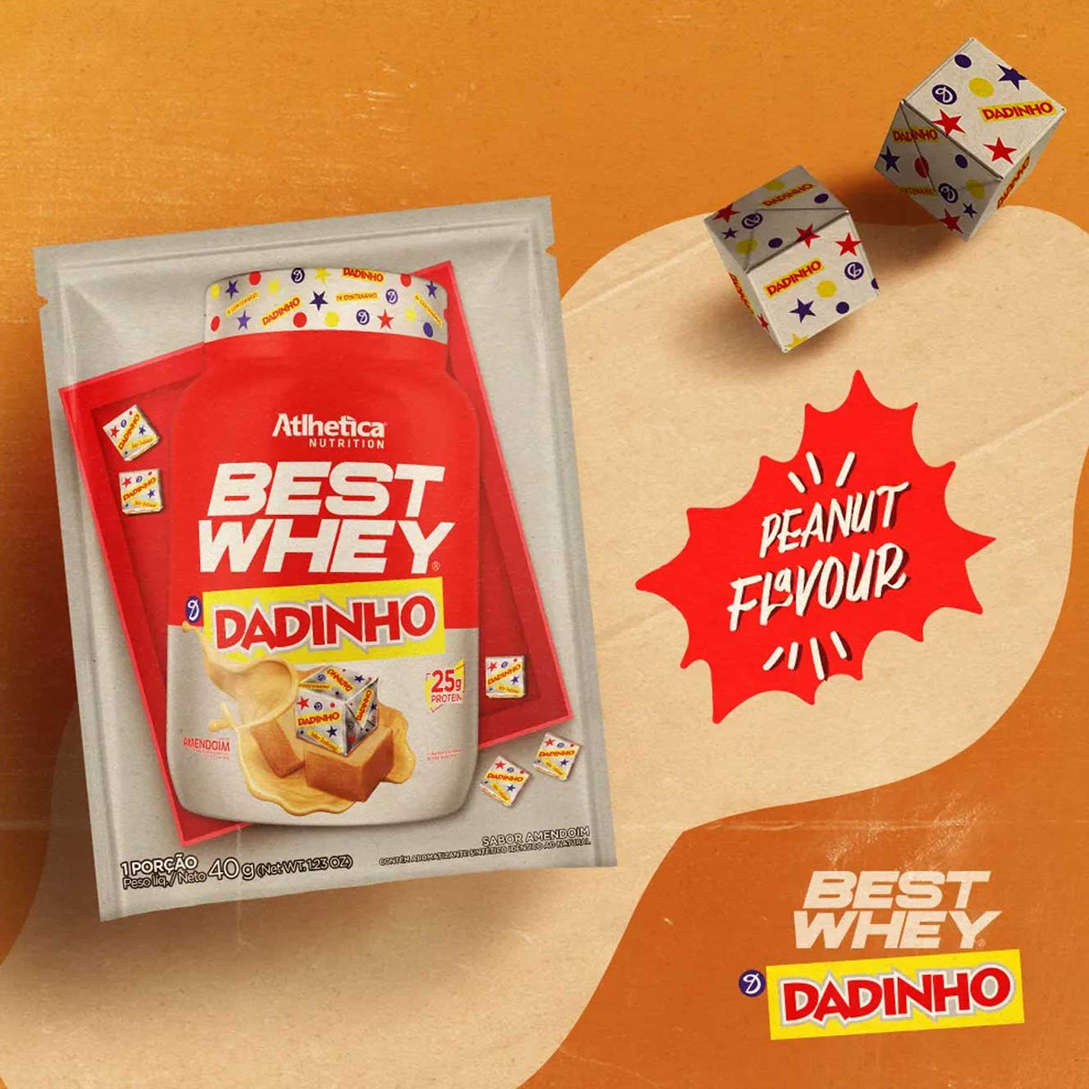 Whey Protein - Best Whey Protein - Sachê de 40g - ATLHETICA NUTRITION