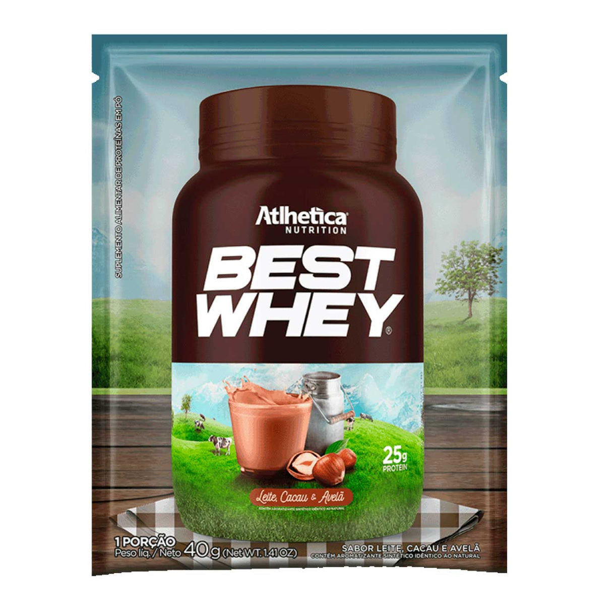 Whey Protein - Best Whey Protein em Sachê - ATLHETICA NUTRITION