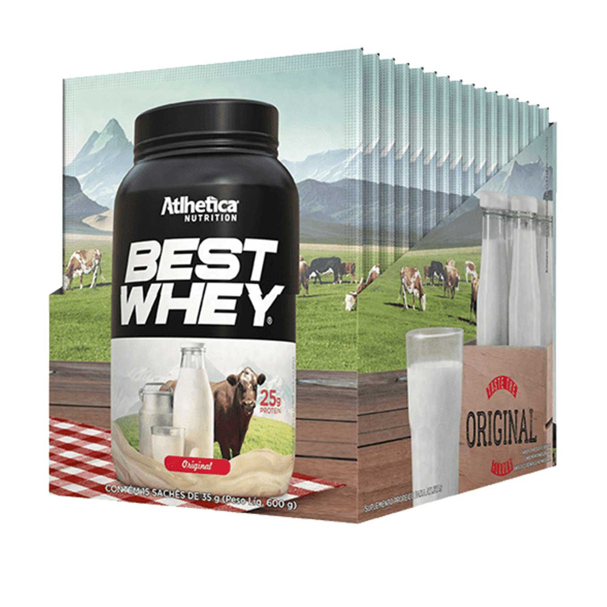 Whey Protein - Best Whey Protein em Sachê - ATLHETICA NUTRITION
