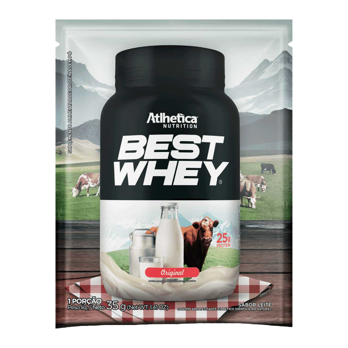 Whey Protein - Best Whey Protein em Sachê - ATLHETICA NUTRITION