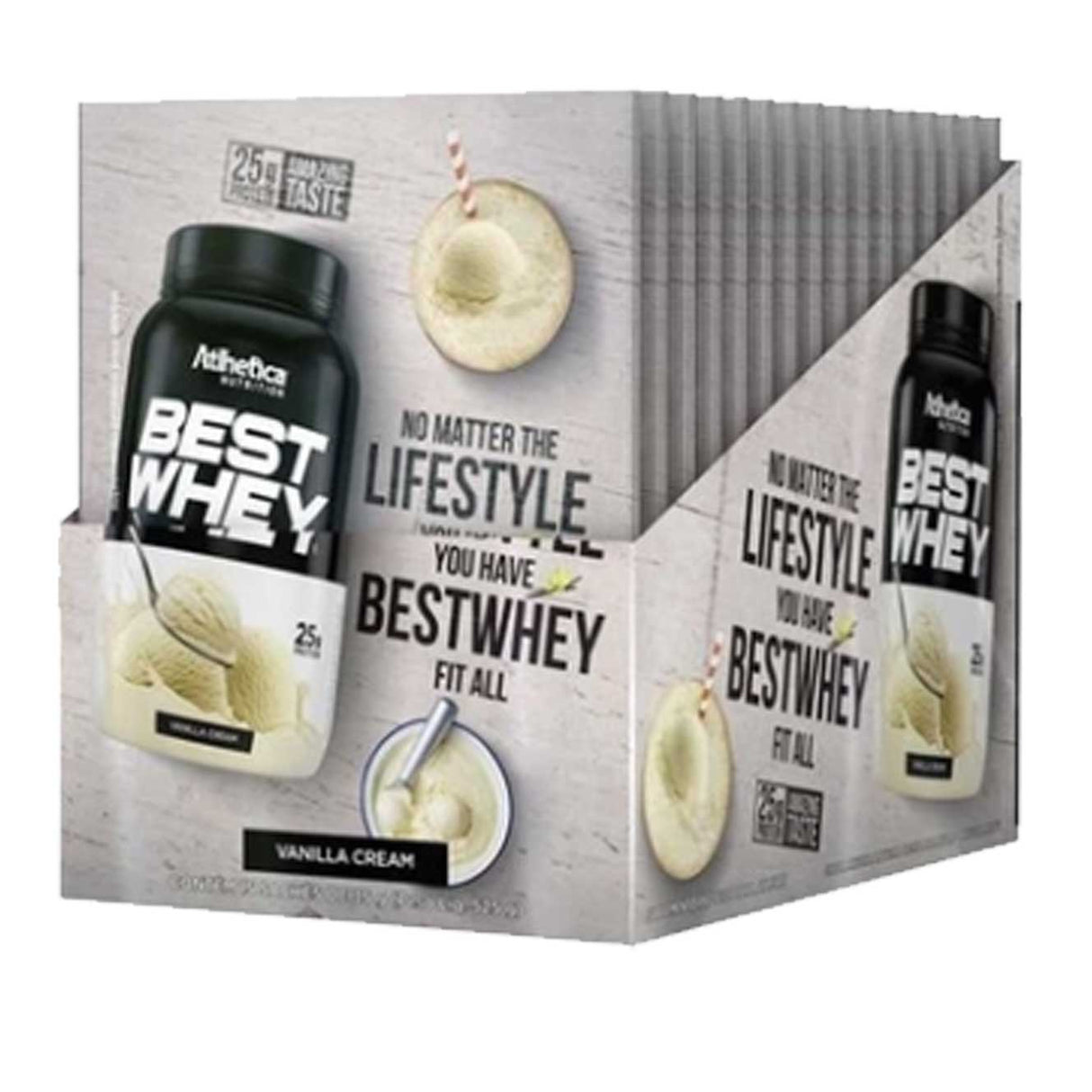 Whey Protein - Best Whey Protein em Sachê - ATLHETICA NUTRITION