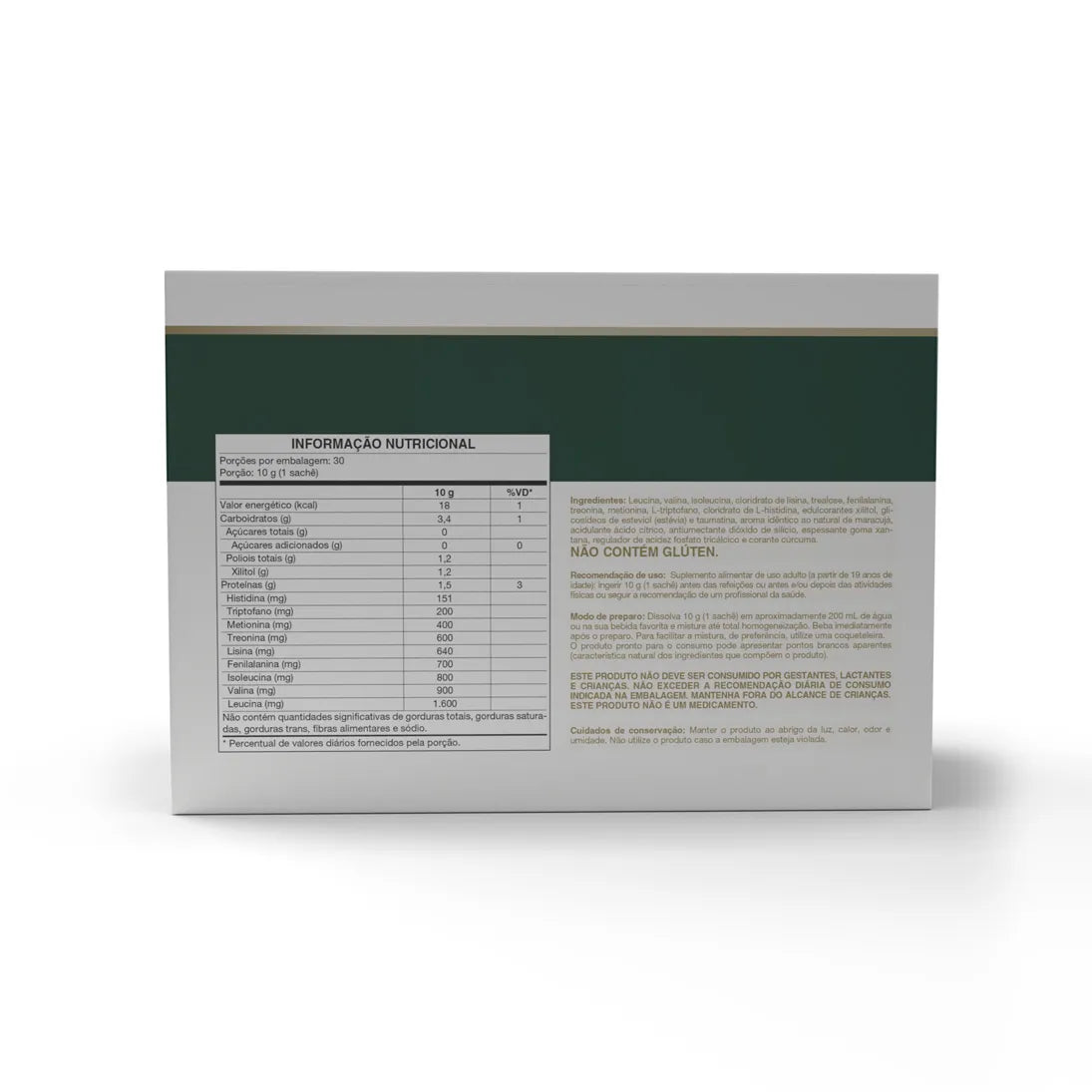 Aminoácido - Aminovita - 30 sachês 10g - Vitafor - HOTBODY