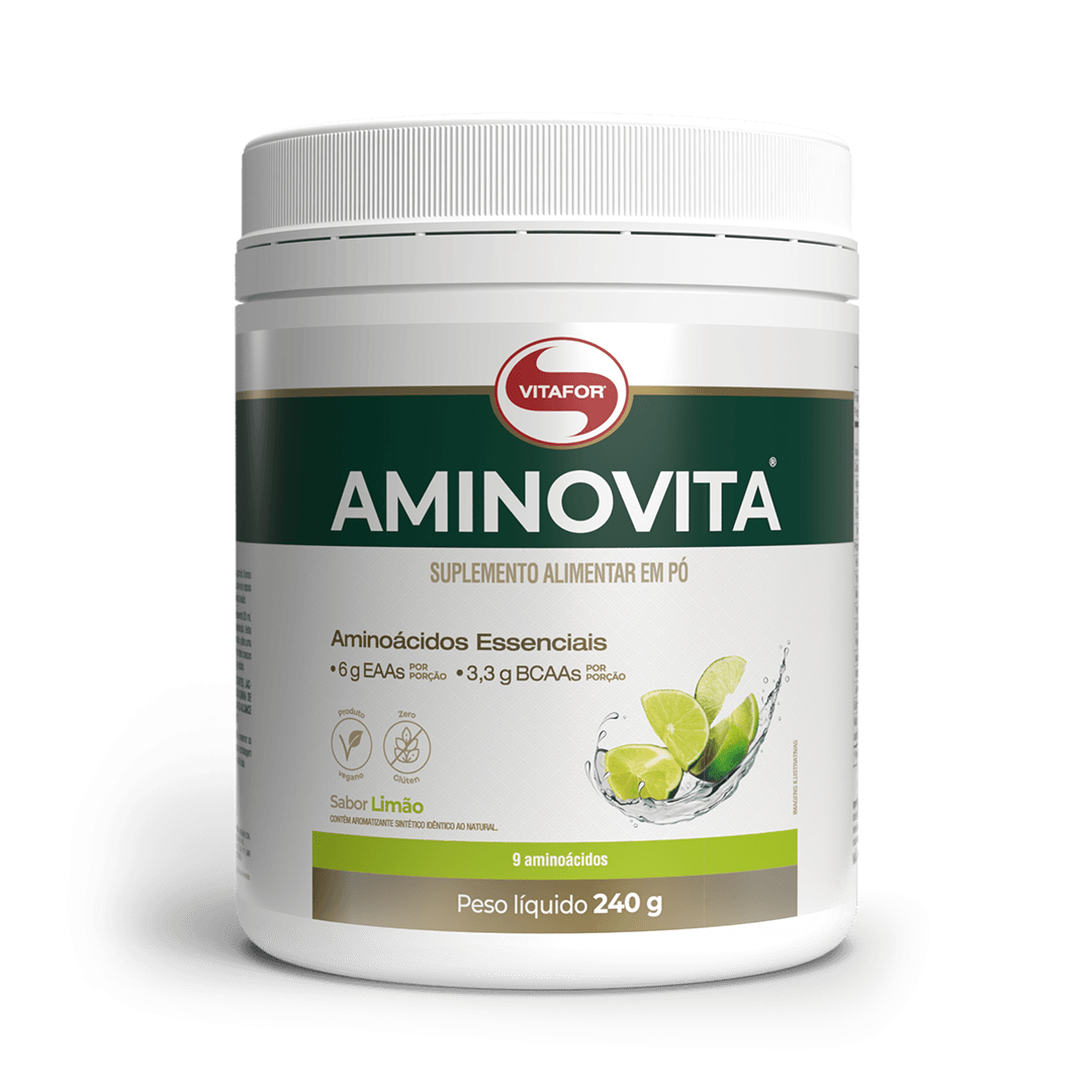 Aminoácido - Aminovita - 240g - Vitafor - HOTBODY