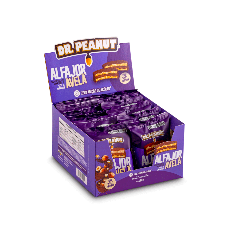 Dr.Peanut - Alfajor - Display 12un