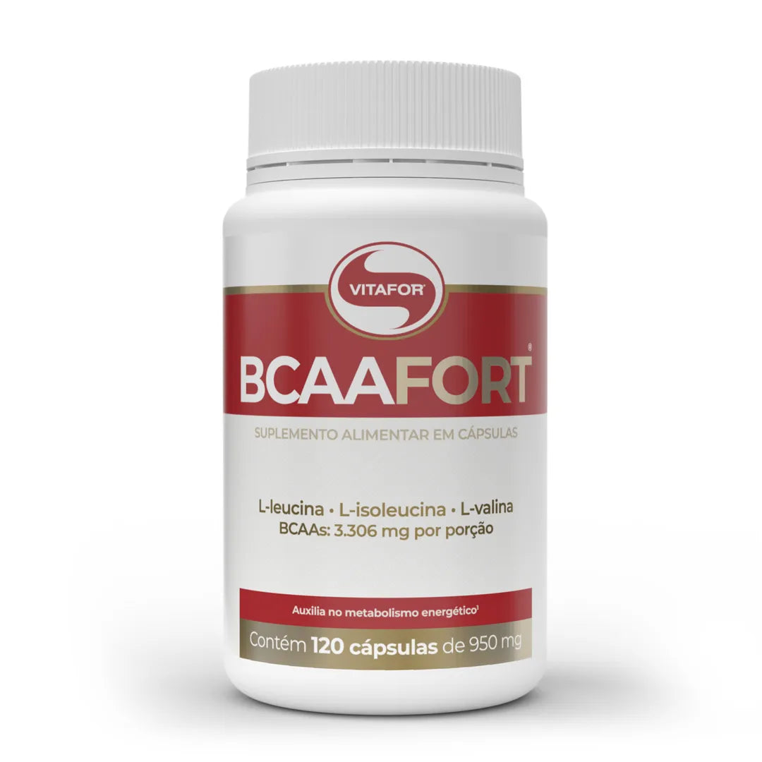 BCAA Fort - 120 cap - Vitafor - HOTBODY