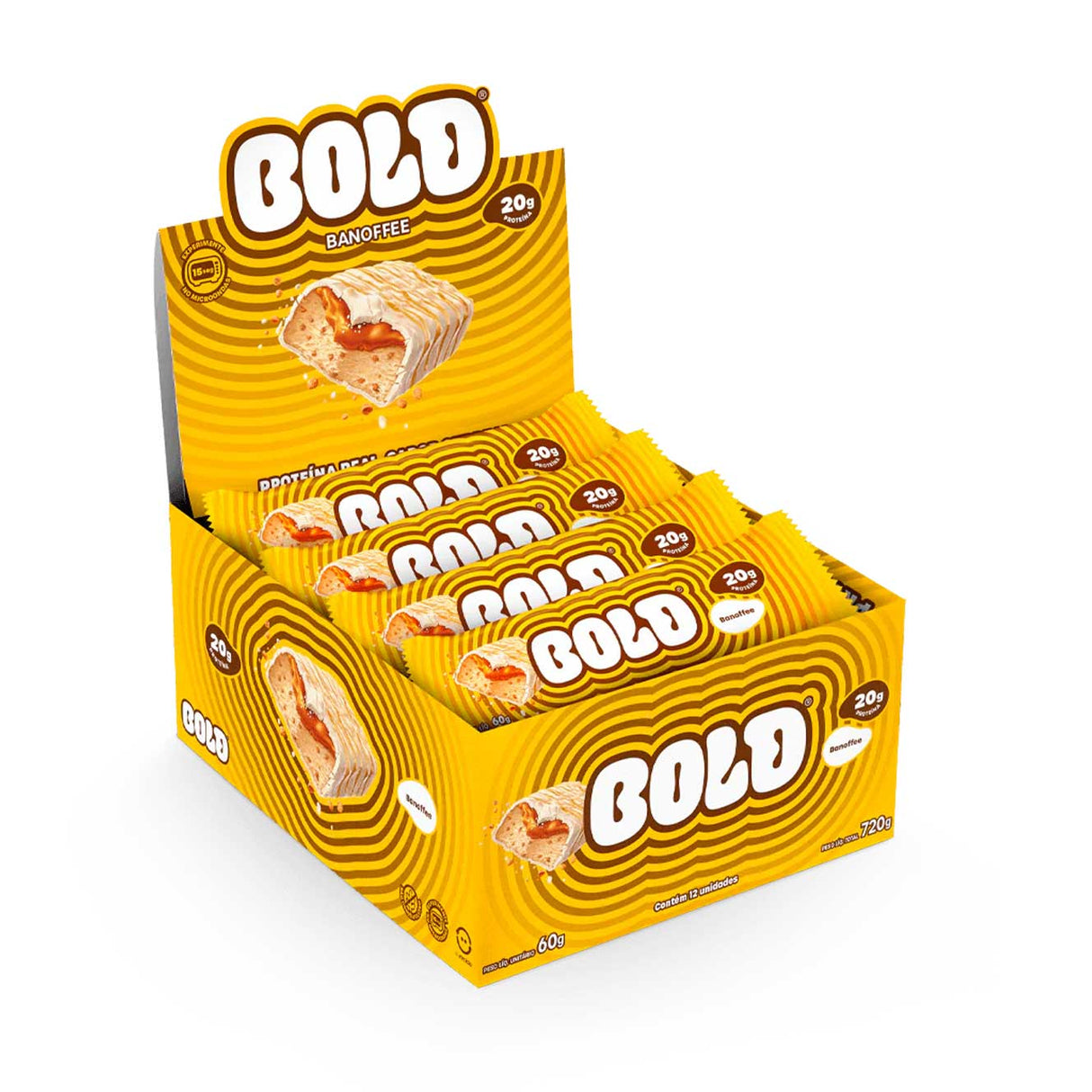 Barra de Proteína - Bold com 20g de Proteína - BOLD