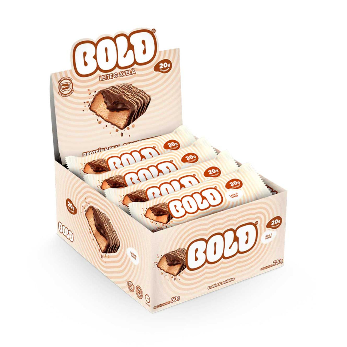 Barra de Proteína - Bold com 20g de Proteína - BOLD