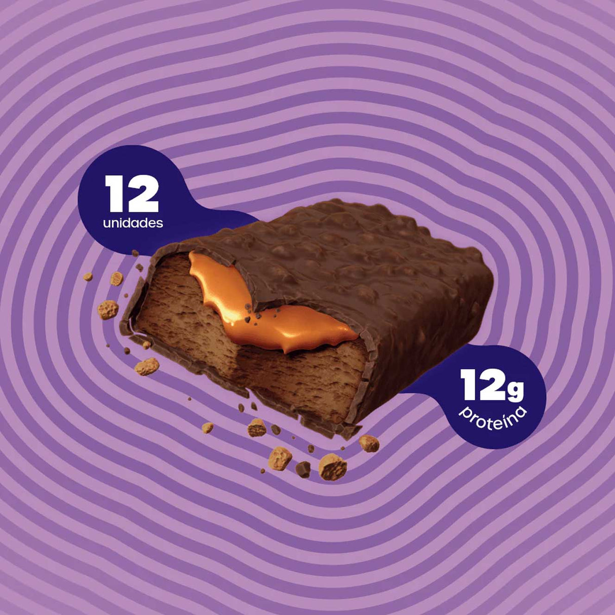 Barra de Proteína - Bold Thin com 12g de Proteína - BOLD