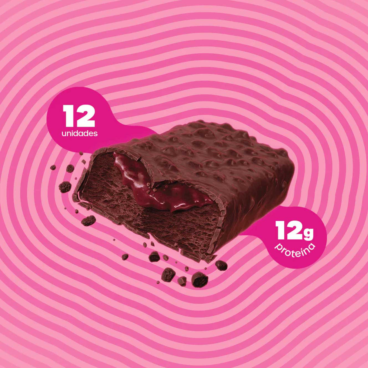 Barra de Proteína - Bold Thin com 12g de Proteína - BOLD