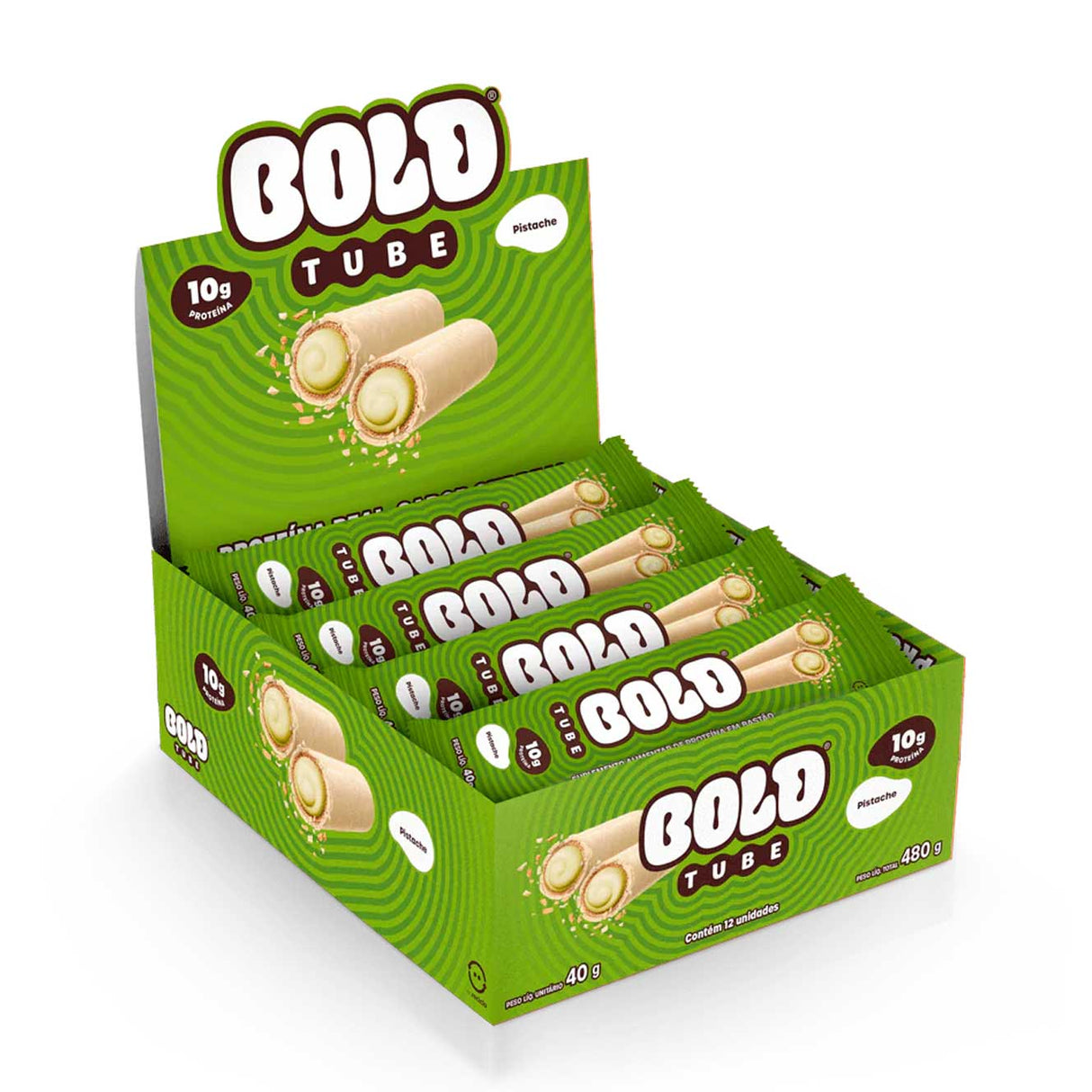 Barra de Proteína - Bold Tube com 10g de Proteína - BOLD