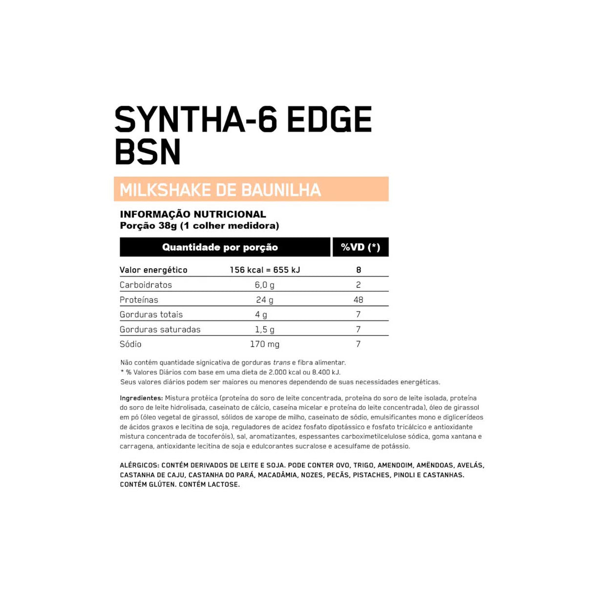 Whey Protein - Syntha 6 Edge - BSN - HOTBODY
