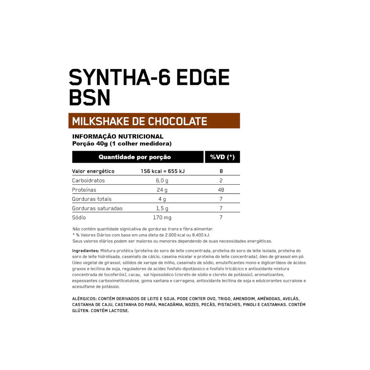 Whey Protein - Syntha 6 Edge - BSN - HOTBODY