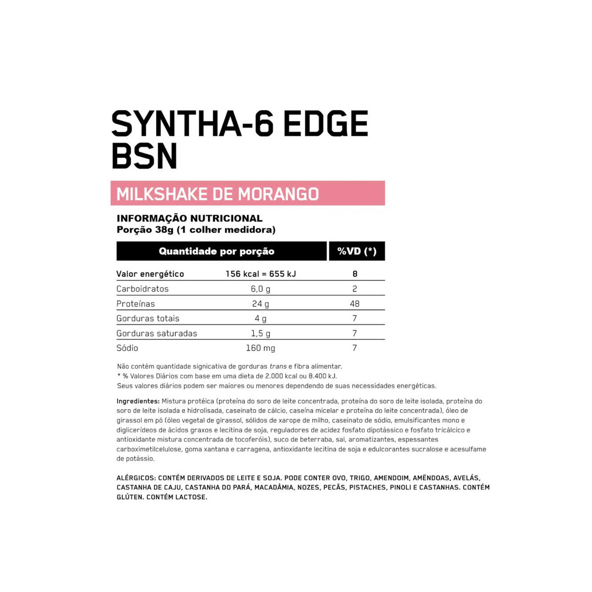 Whey Protein - Syntha 6 Edge - BSN - HOTBODY