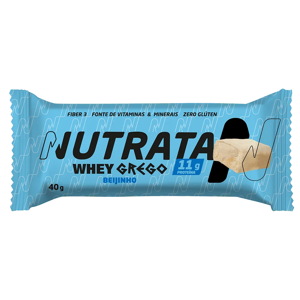 Barra de Proteína - Whey Grego Bar - Display 12un - Nutrata