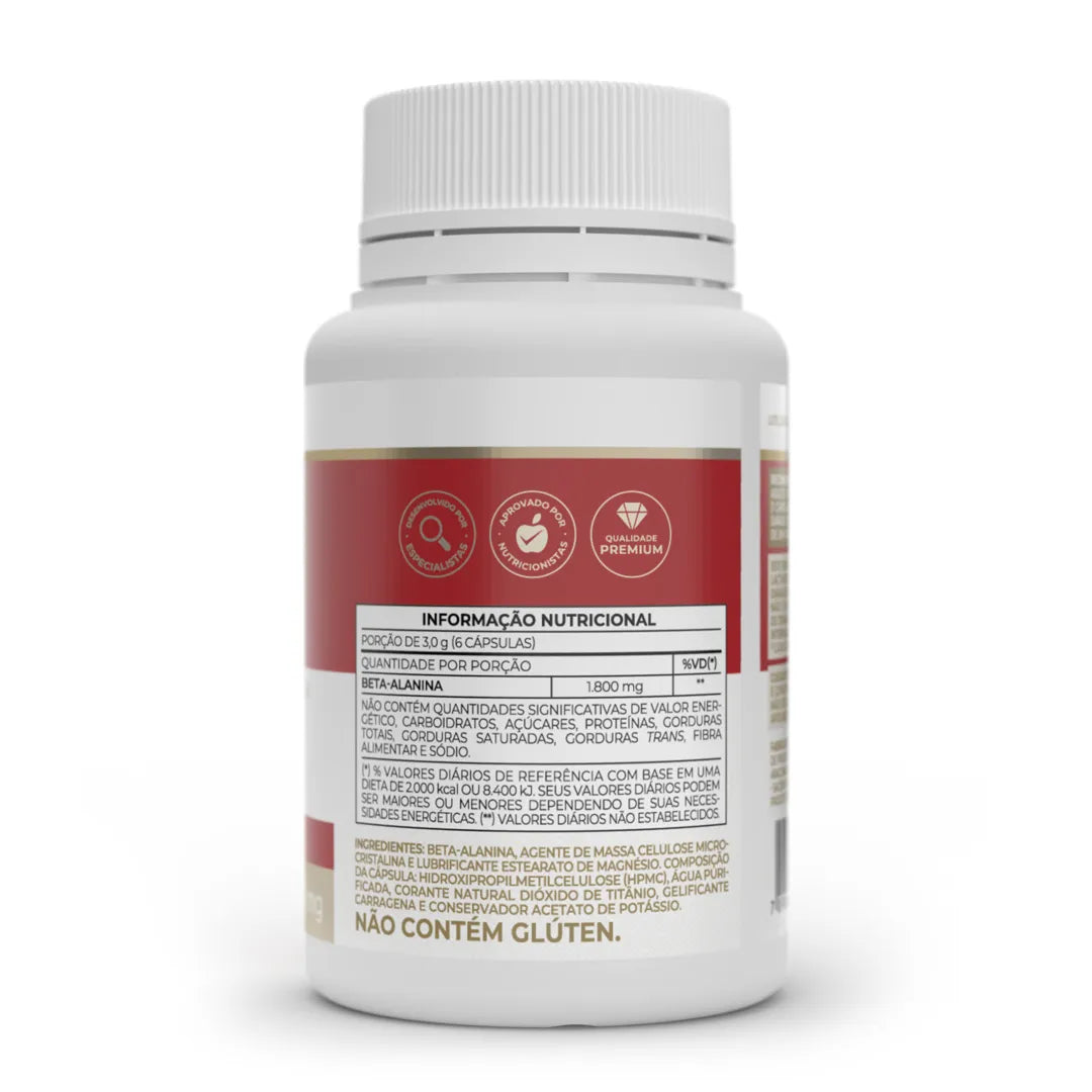 Aminoácido - Beta Alanina - Cápsulas - Vitafor - HOTBODY