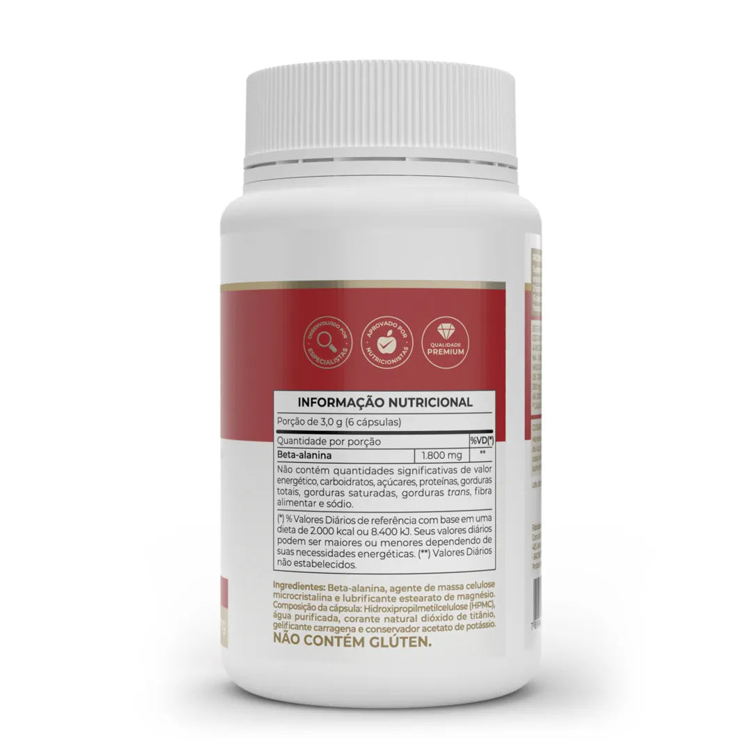 Aminoácido - Beta Alanina - Cápsulas - Vitafor - HOTBODY
