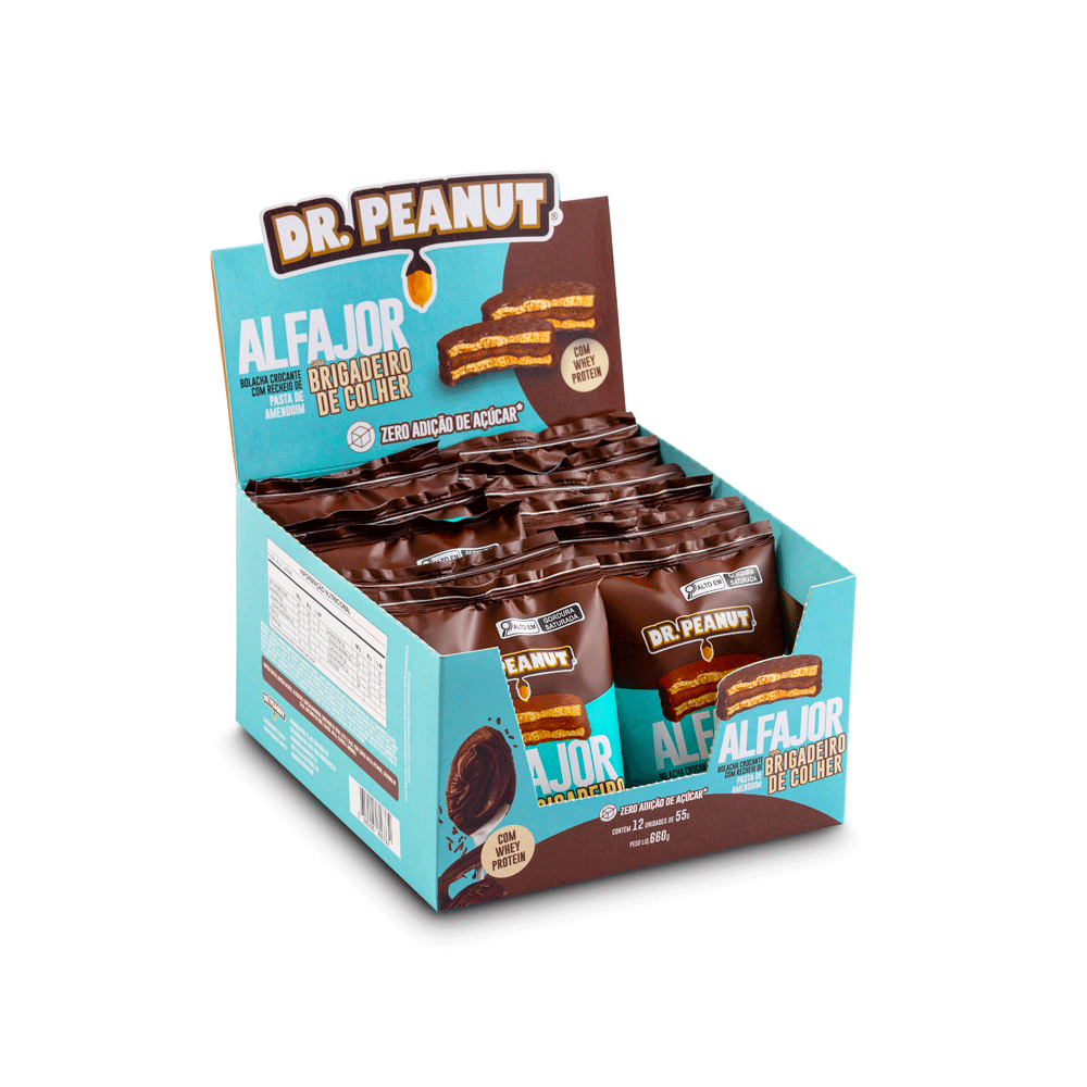 Dr.Peanut - Alfajor - Display 12un