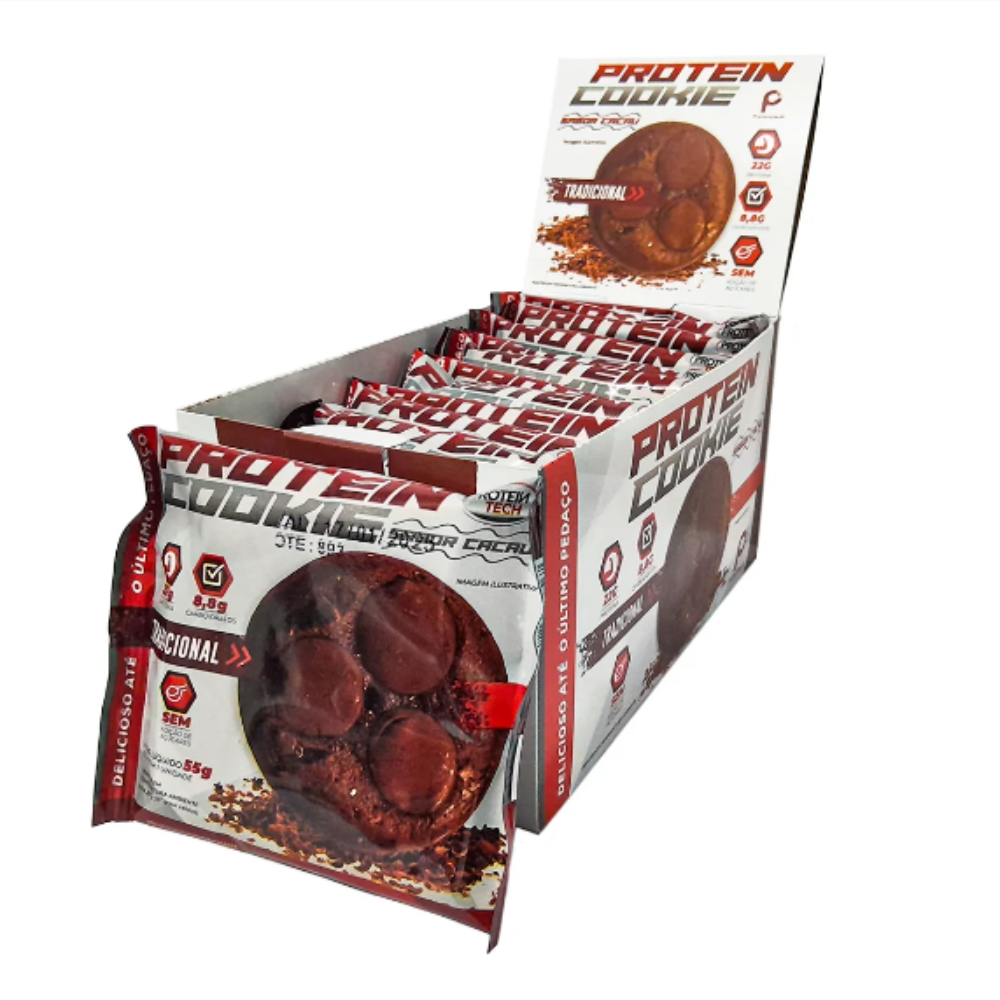 Cookie Proteico - Display 12un - ProteinTech