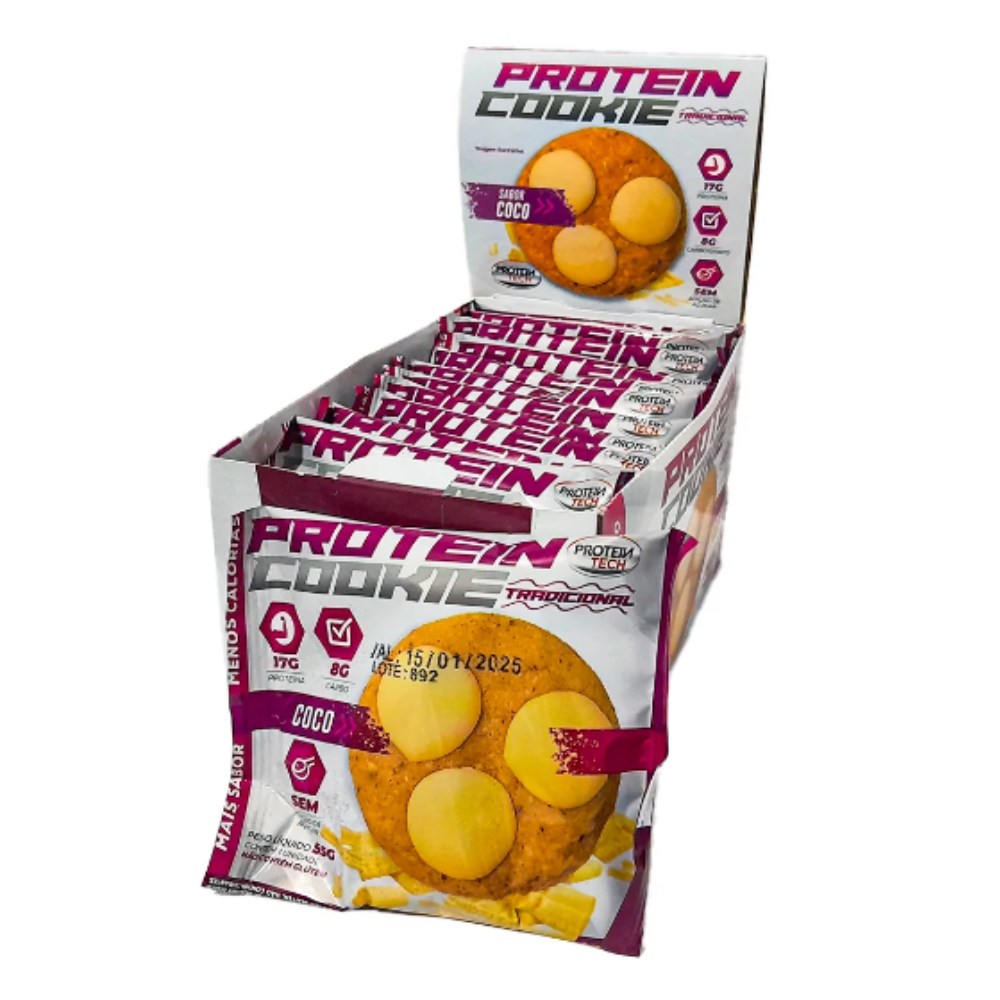 Cookie Proteico - Display 12un - ProteinTech