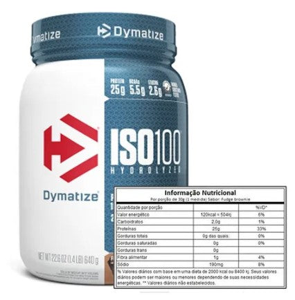 Iso 100 Dymatize 600g Proteína Isolada - HOTBODY