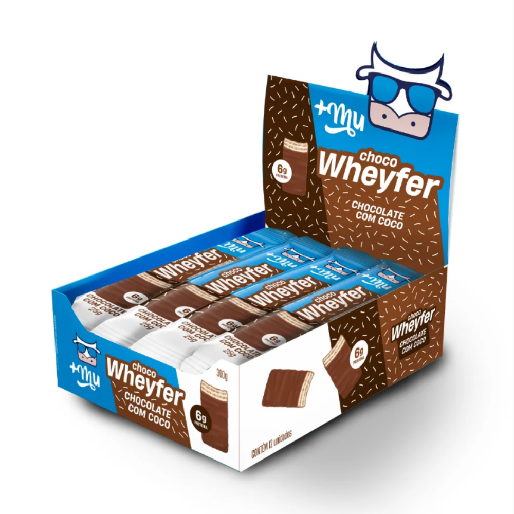 Chocolate Proteico - Choco Wheyfer - +Mu